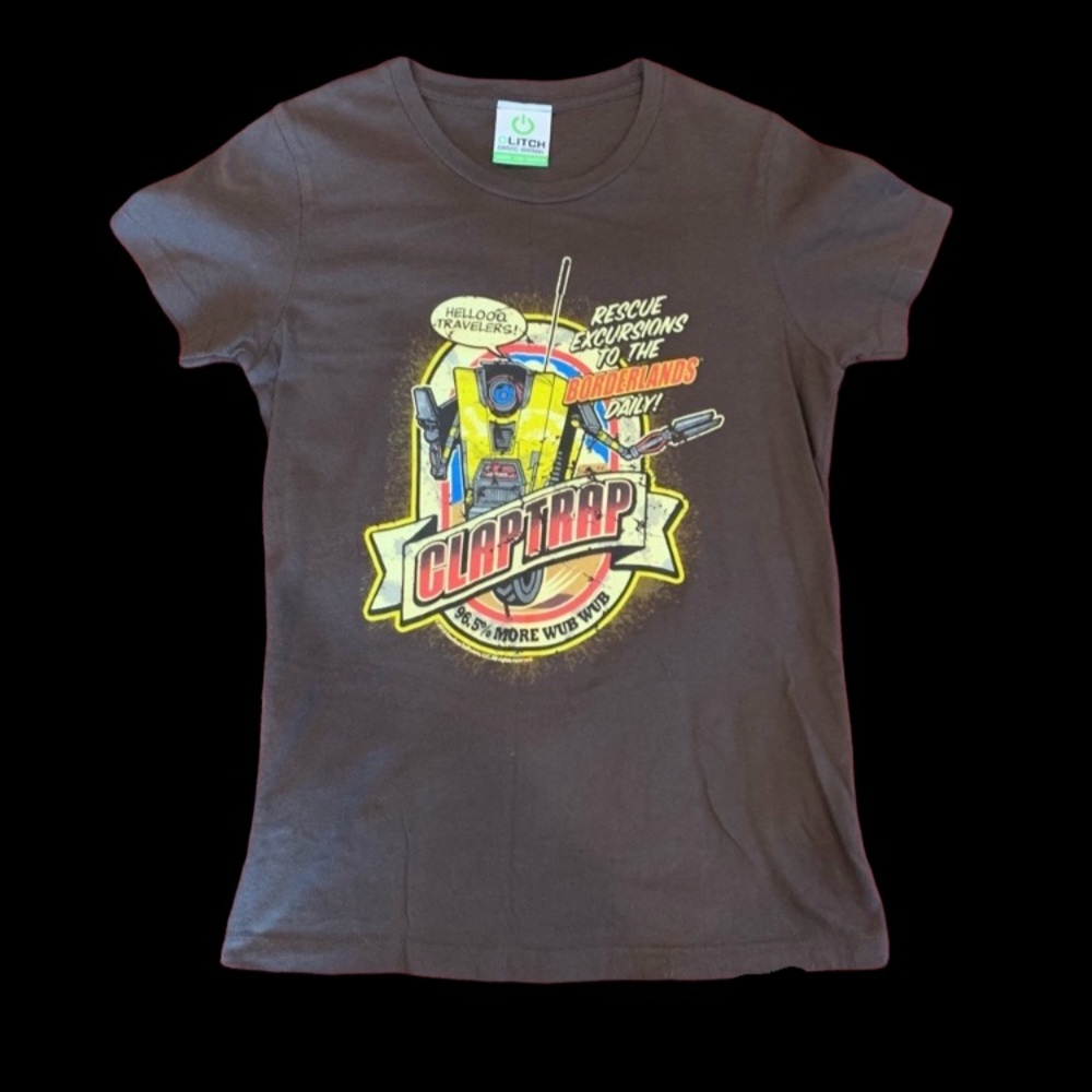 Borderlands Claptrap graphic tee